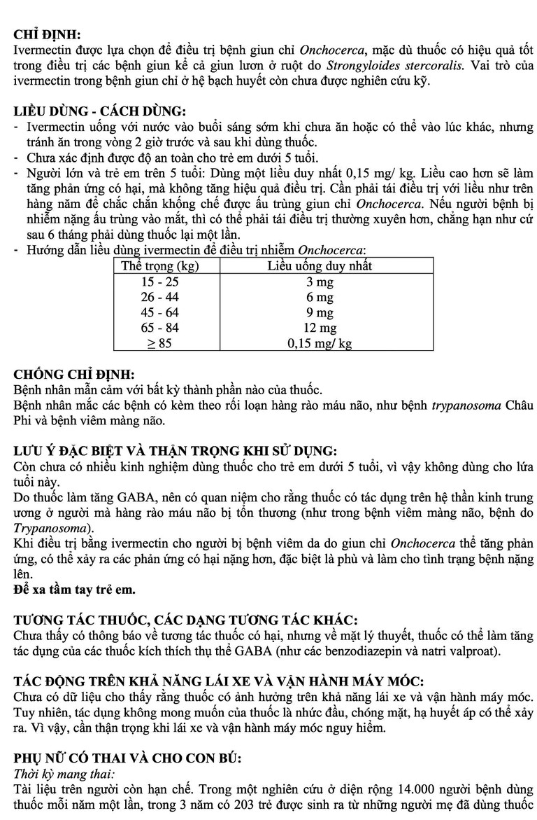 Viên nén Pizar-3 DaViPharm điều trị các bệnh nhiễm trùng do ký sinh trùng, giun chỉ (1 vỉ x 4 viên)	