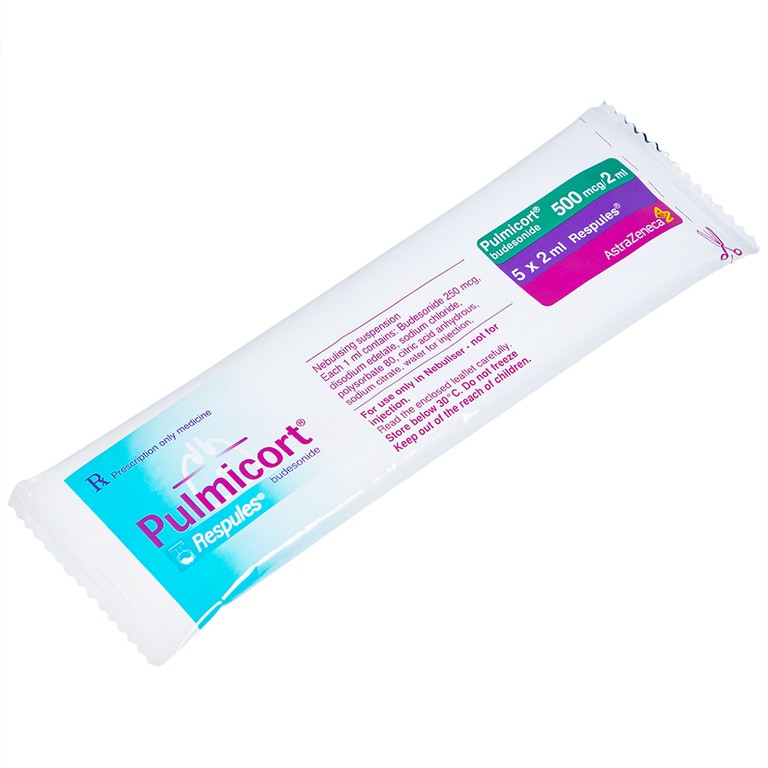 Khí dung Pulmicort Respules Astra điều trị hen phế quản (20 ống x 2ml) 