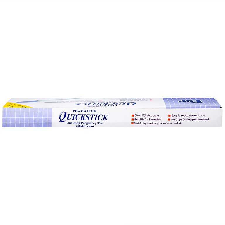 Que thử thai điện tử QuickStick One-Step Pregnancy Test Phamatech cho kết quả trong 5 phút (1 cái)