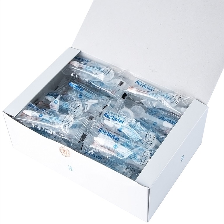 Dung dịch Rectiofar Pharmedic điều trị táo bón (50 túi x 1 ống bơm 3ml)