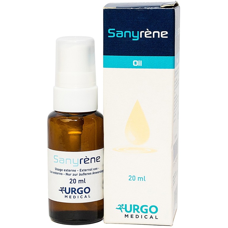 Dung dịch xịt Sanyrène Urgo ngăn ngừa loét do tì đè và điều trị vùng da bị đỏ do hăm tã (20ml)