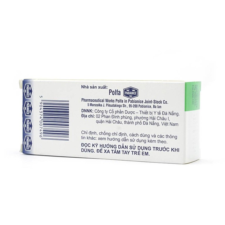 Thuốc Semirad 10mg Polfa Pabiance điều trị các triệu chứng thần kinh và sinh lý (3 vỉ x 10 viên)