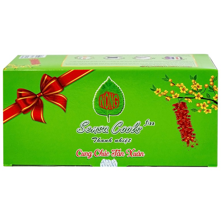 Bột sủi Sensa Cools Enesis giúp thanh nhiệt cơ thể và tăng cường sức đề kháng (6 gói x 7g)