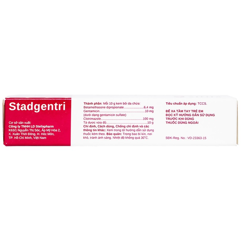 Kem bôi da Stadgentri Stella điều trị các bệnh về da (10g)