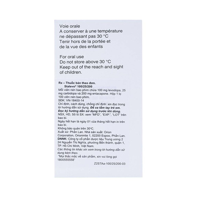 Thuốc Stagerin Bidiphar phòng say tàu xe, rối loạn tiền đình (5 vỉ x 10 viên)