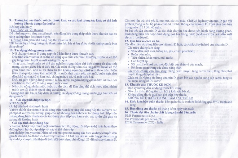 Siro Stérogyl Desma phòng ngừa và điều trị thiếu hụt Vitamin D (20ml)