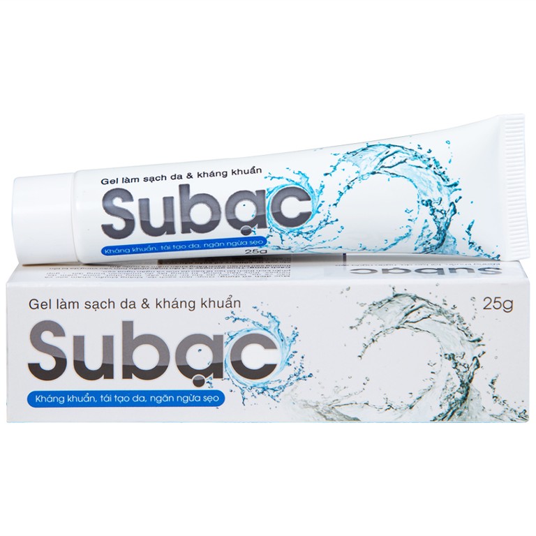 Gel bôi Su Bạc kháng khuẩn, làm sạch da (25g)