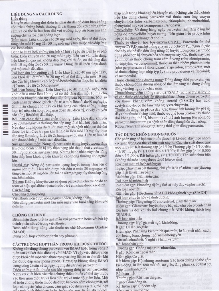 Thuốc Sumiko 20mg Medochemie điều trị bệnh trầm cảm (5 vỉ x 10 viên)