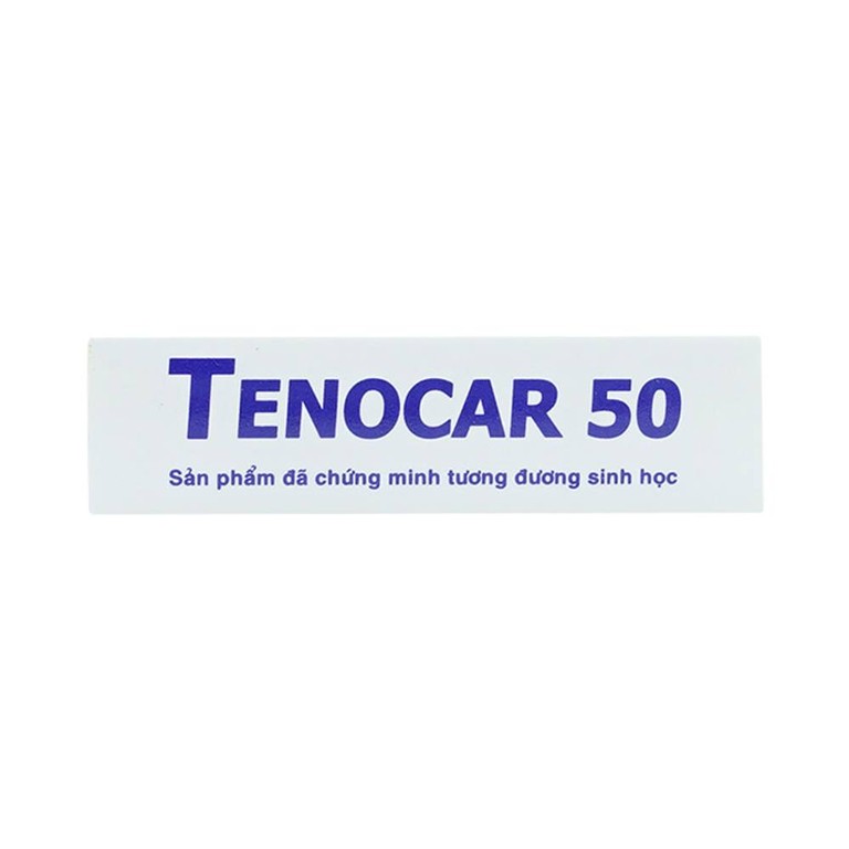 Thuốc Tenocar 50 Pymepharco điều trị tăng huyết áp, đau thắt ngực (2 vỉ x 15 viên)