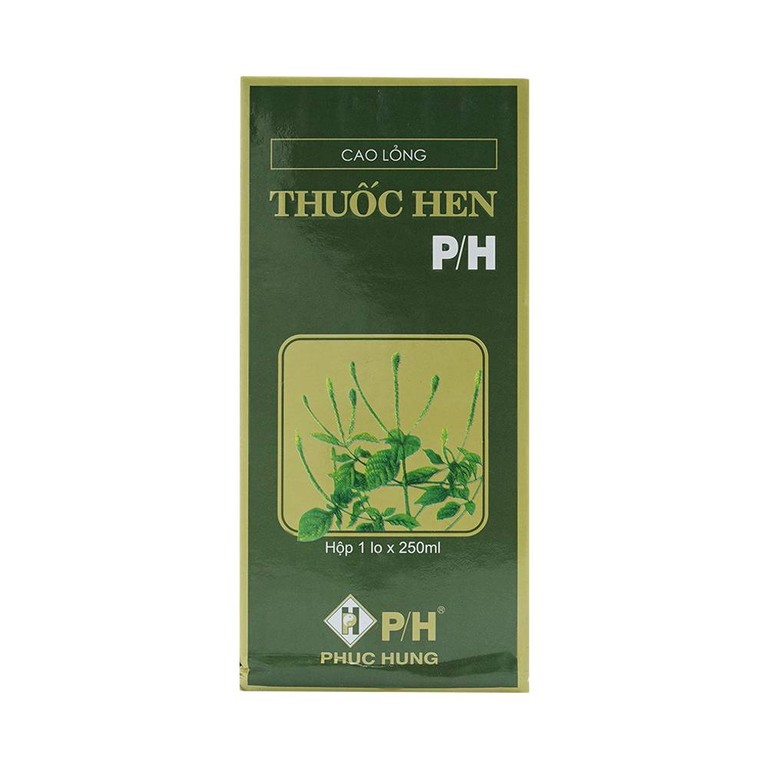 Cao lỏng thuốc hen P/H điều trị các thể hen phế quản (250ml)
