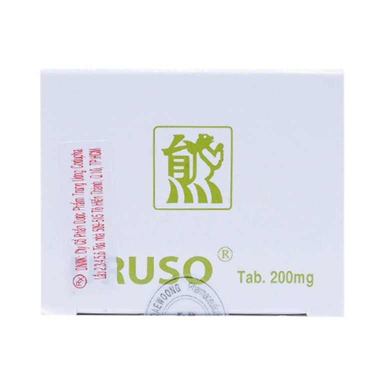 Thuốc Uruso Tab. 200mg Daewoong điều trị sỏi mật (10 vỉ x 10 viên)