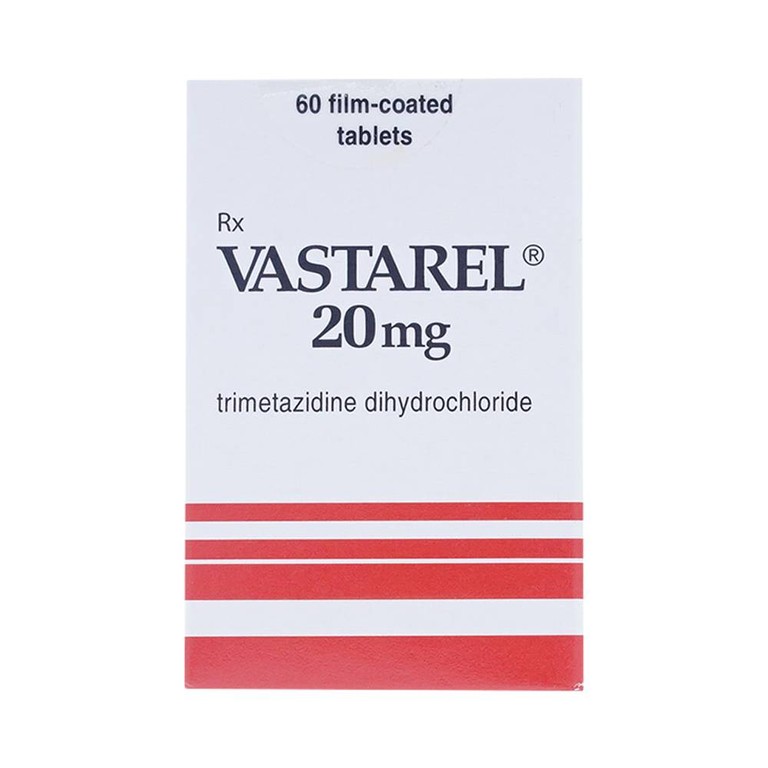 Thuốc Vastarel 20mg Servier điều trị đau thắt ngực (60 viên)