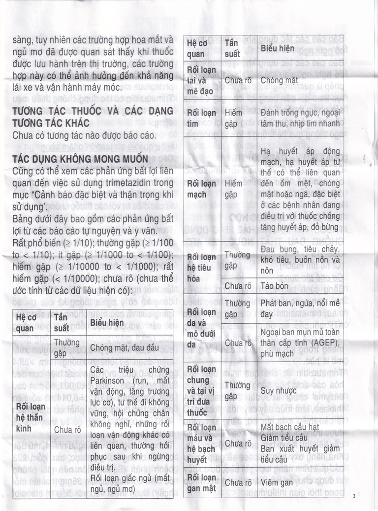 Thuốc Vastarel MR Servier điều trị đau thắt ngực (2 vỉ x 30 viên)