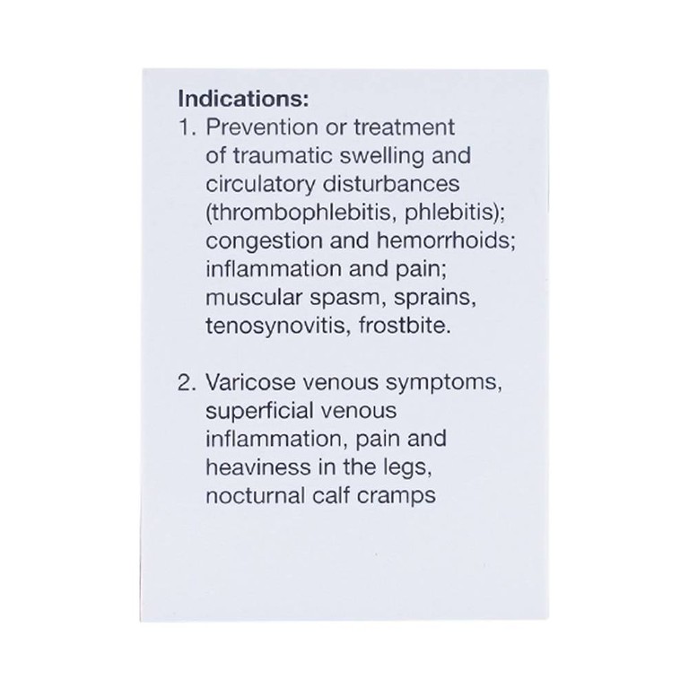 Thuốc Venosan Retard 263.2mg Dr. Willmar Schwabe điều trị viêm tĩnh mạch huyết khối (10 vỉ x 10 viên)