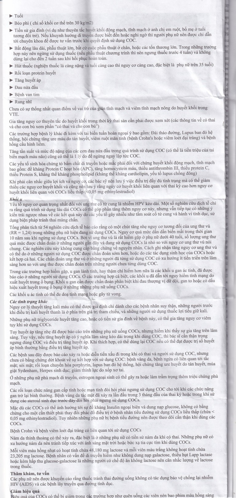 Thuốc Yaz Bayer dùng tránh thai, điều trị mụn trứng cá (1 vỉ x 28 viên)