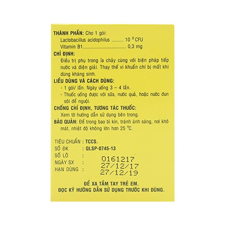 Thuốc bột uống Zentozin Mebiphar điều trị tiêu chảy (30 gói x 1g)