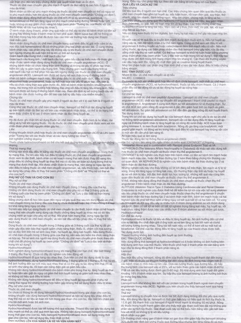 Thuốc Zestoretic-20 AstraZeneca điều trị tăng huyết áp nguyên phát (2 vỉ x 14 viên)