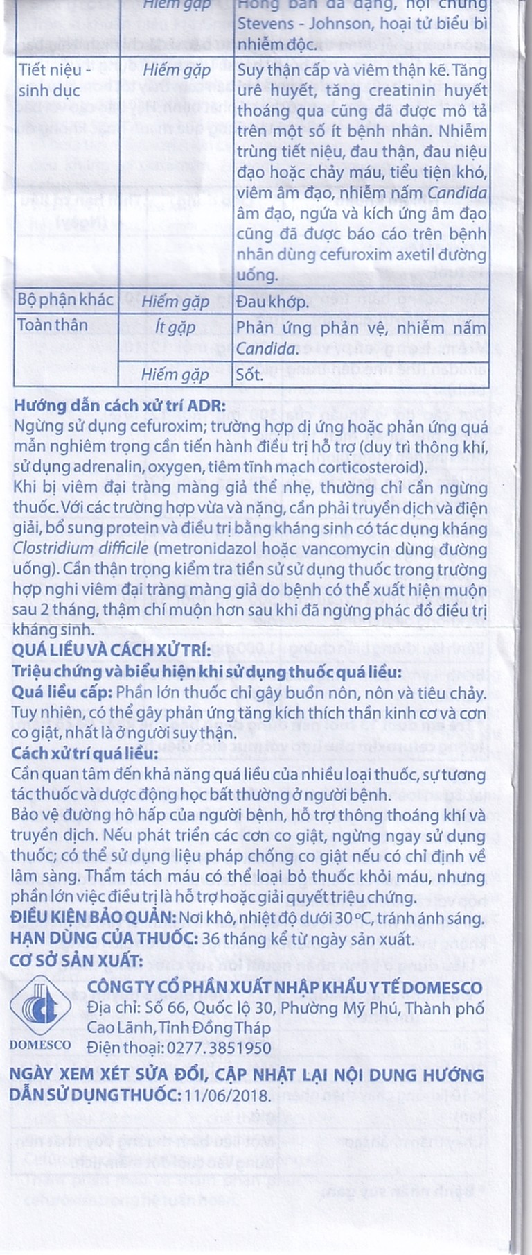 Thuốc Zinmax-Domesco 500mg điều trị nhiễm khuẩn da, nhiễm khuẩn đường tiết niệu (2 vỉ x 5 viên)