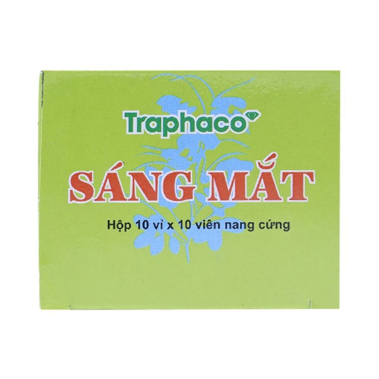 Thuốc Sáng Mắt Traphaco điều trị mờ mắt, nhức mắt (10 vỉ x 10 viên)