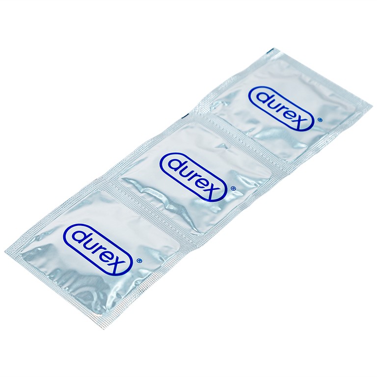 Bao cao su Durex Invisible Extra Thin Extra Sensitive siêu mỏng, vừa vặn và ôm sát (3 cái)