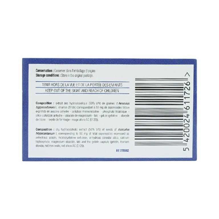 Thuốc Veinofytol Tilman điều trị suy tĩnh mạch mãn tính nhẹ (4 vỉ x 10 viên)