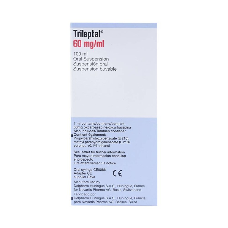 Thuốc Trileptal 60mg/ml Novartis điều trị các cơn động kinh (100ml)