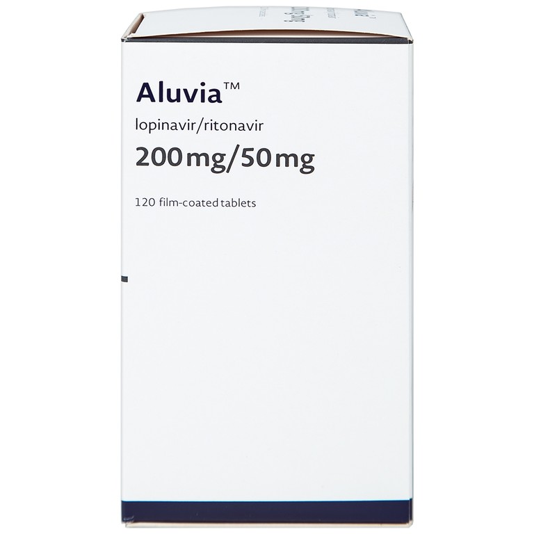 Thuốc Aluvia 200mg/50mg Abbott hỗ trợ điều trị nhiễm HIV-1 (120 viên)