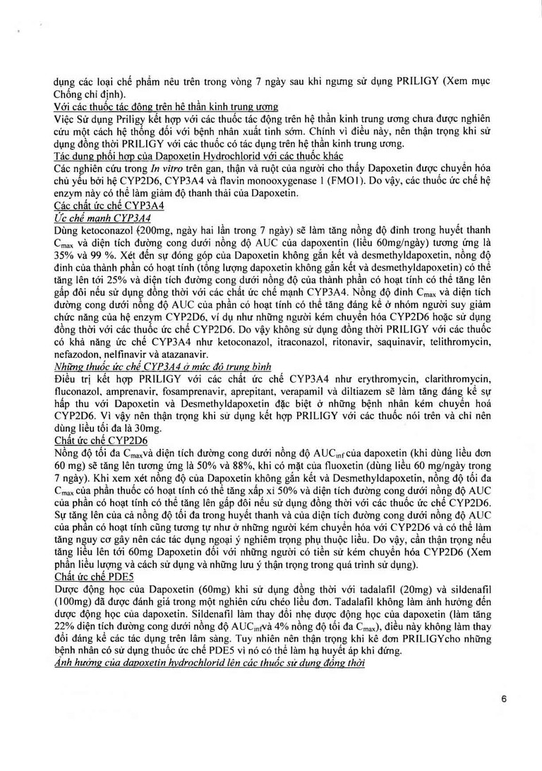 Thuốc Priligy 30mg Menarini điều trị xuất tinh sớm (1 vỉ x 3 viên)