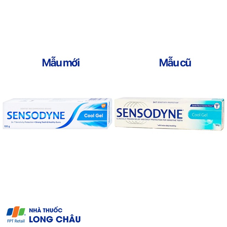 Kem đánh răng Sensodyne Cool Gel mát lạnh, bảo vệ răng ê buốt mỗi ngày (100g)