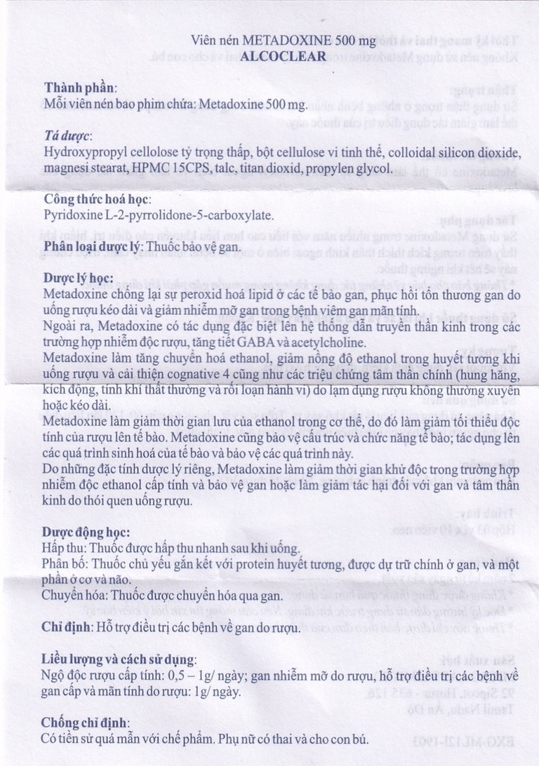 Thuốc Alcoclear Micro hỗ trợ điều trị các bệnh về gan do rượu (3 vỉ x 10 viên)