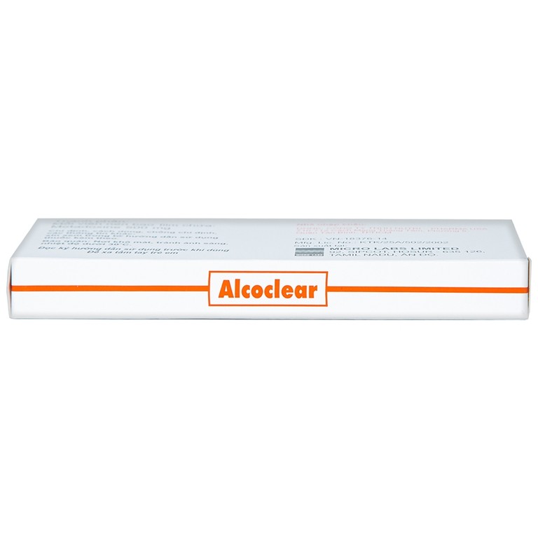 Thuốc Alcoclear Micro hỗ trợ điều trị các bệnh về gan do rượu (3 vỉ x 10 viên)