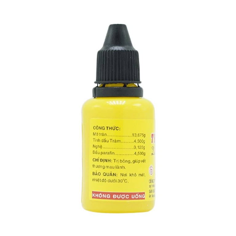 Dầu trị bỏng Trancumin OPC giúp vết thương mau lành (25ml) 