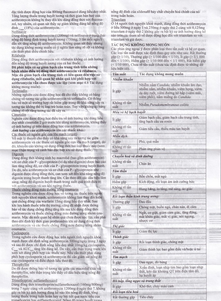 Thuốc Garosi Bluepharma điều trị nhiễm khuẩn (1 vỉ x 3 viên)