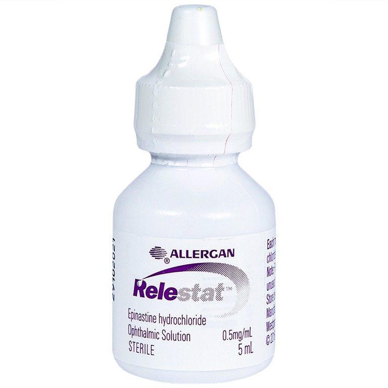 Dung dịch Relestat Allergan điều trị và phòng ngừa ngứa mắt (5ml)