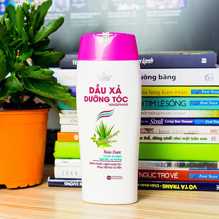 Dầu xả dưỡng tóc Kingphar giúp tóc suôn mượt, ngừa rụng tóc, phục hồi tóc hư tổn (200g)
