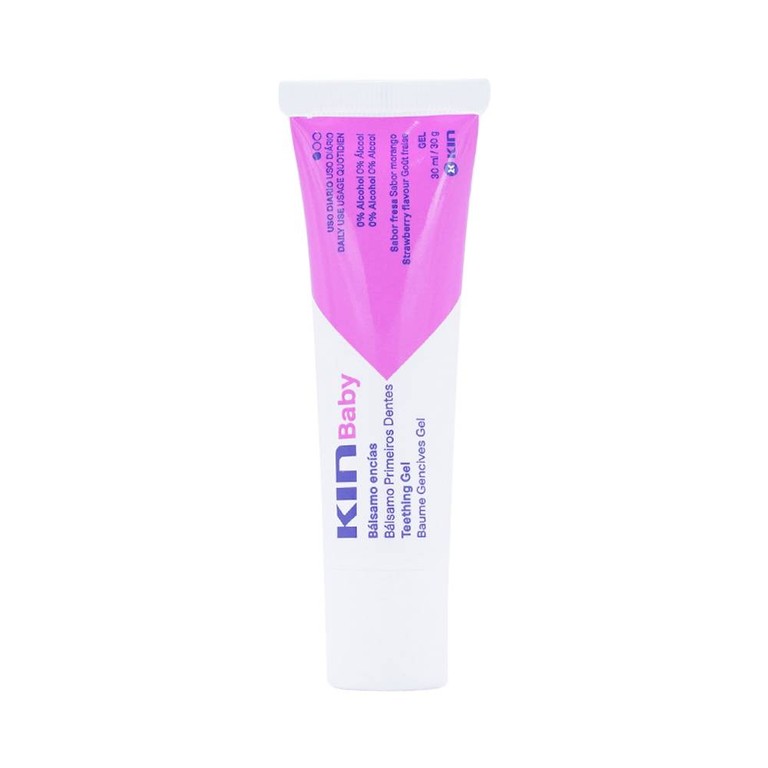 Gel bôi cho trẻ em Kin Baby Teething hỗ trợ giảm đau khi mọc răng, giảm sưng nướu (30ml)
