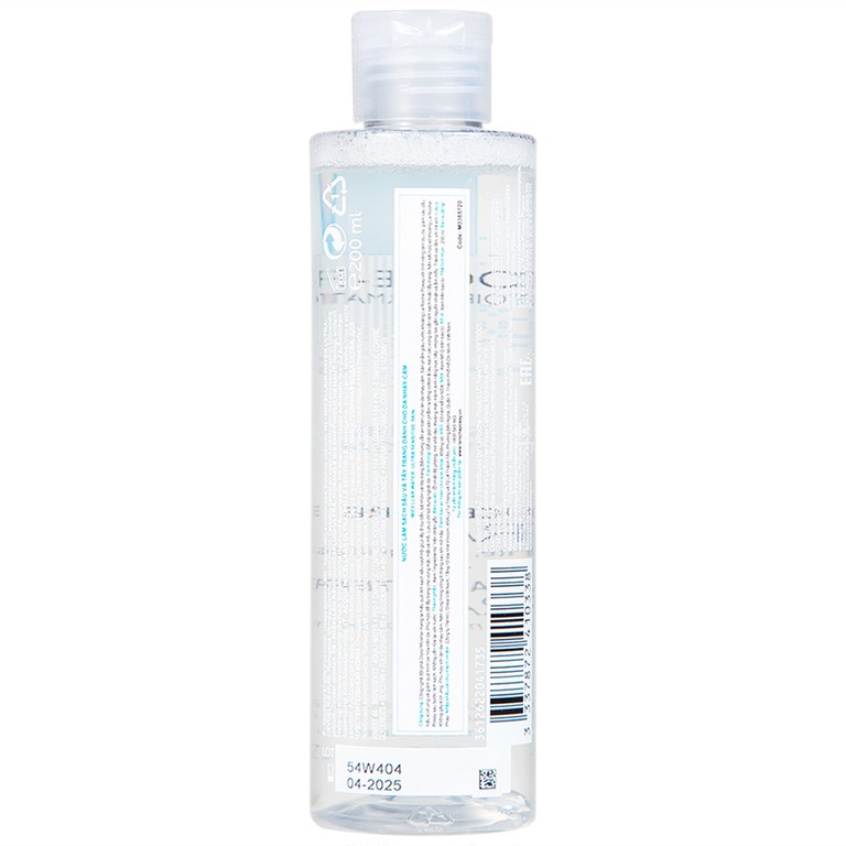 Nước làm sạch sâu và tẩy trang La Roche-Posay Micellar Water Ultra Sensitive Skin dành cho da nhạy cảm (200ml)
