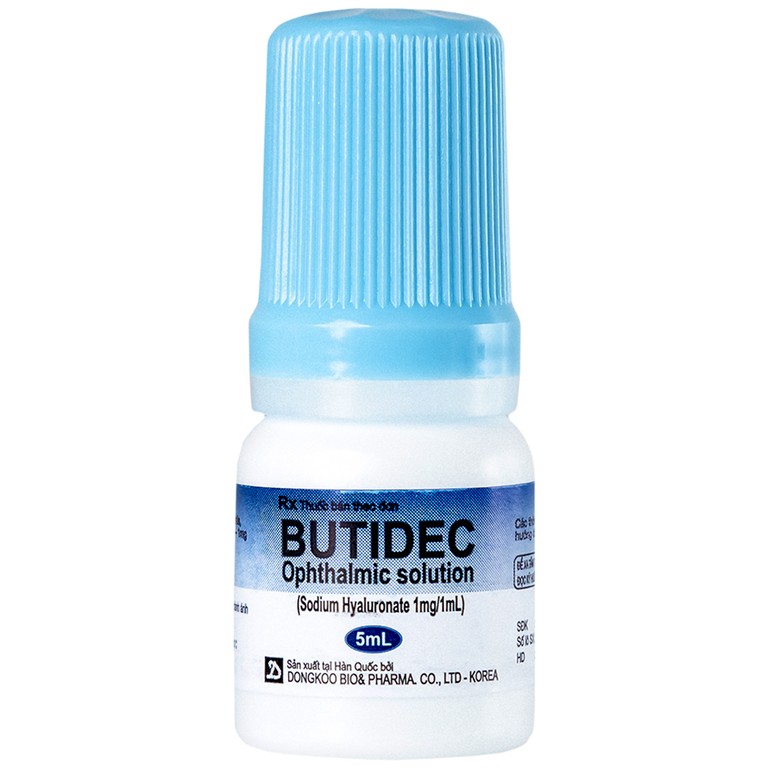 Thuốc nhỏ mắt Butidec Dongkoo giảm triệu chứng khô mắt (5ml)