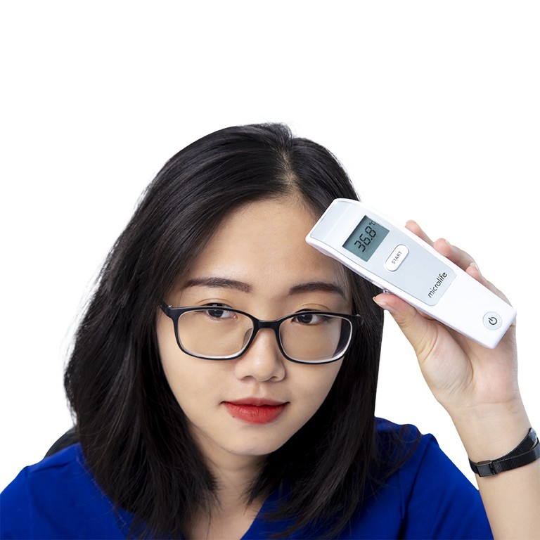 Nhiệt kế hồng ngoại Microlife FR1MF1 đo không chạm, nhanh, an toàn và chính xác