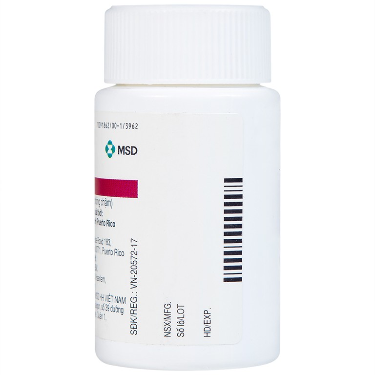 Viên nén Janumet XR 50mg/1000mg MSD điều trị đái tháo đường típ 2 (14 viên)