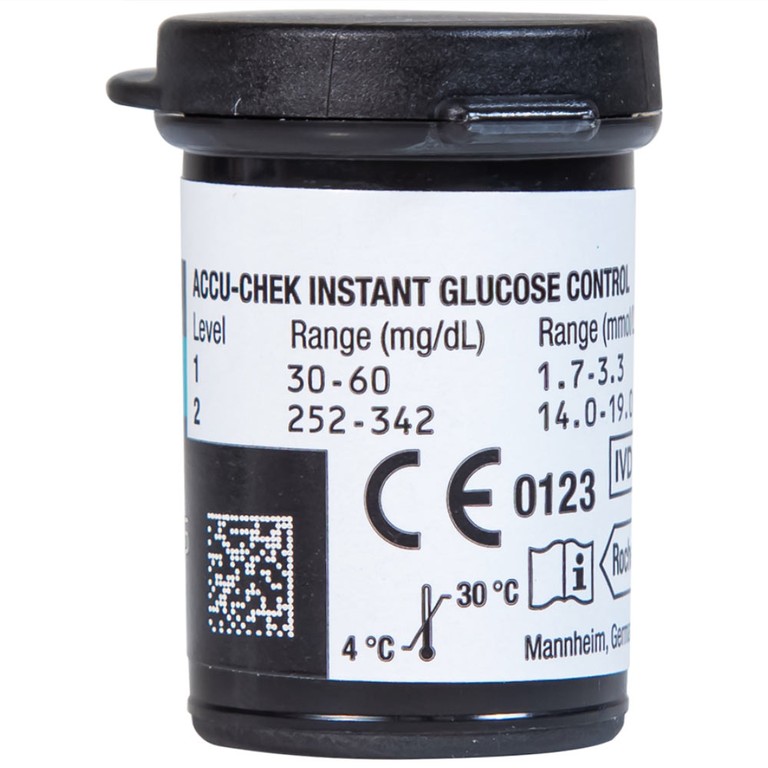 Que thử đường huyết AccuChek Instant sử dụng cho các máy đo Roul-Chek Instant và Accu-Chek Instant S (25 cái)