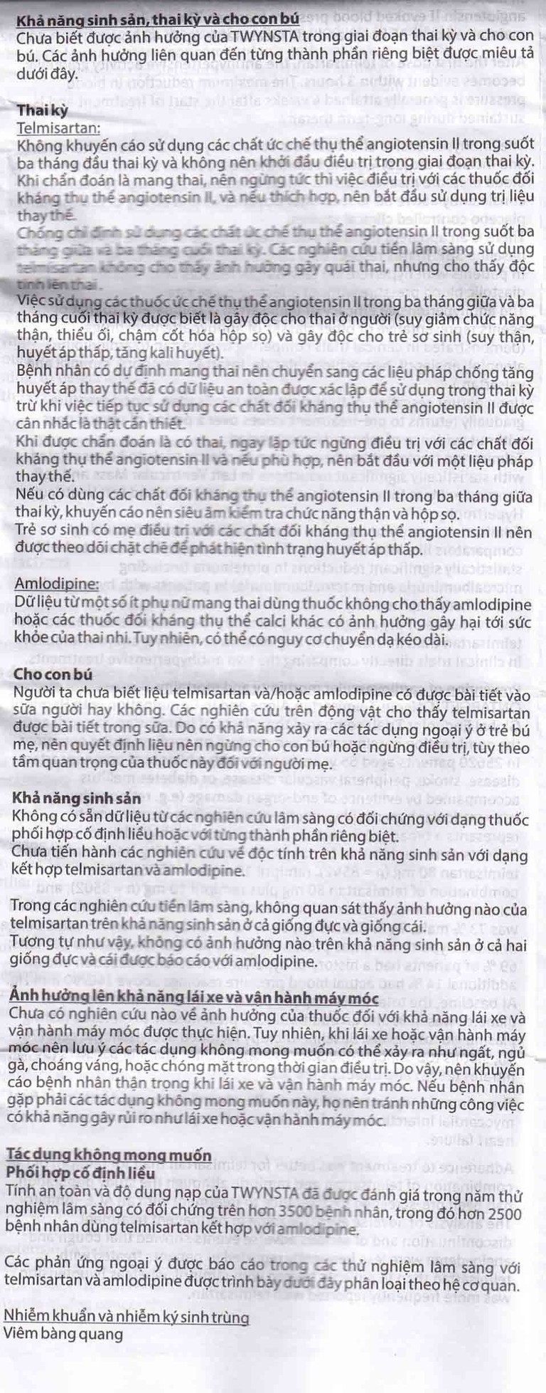 Thuốc Twynsta 80mg/5mg Boehringer điều trị tăng huyết áp vô căn (14 vỉ x 7 viên)