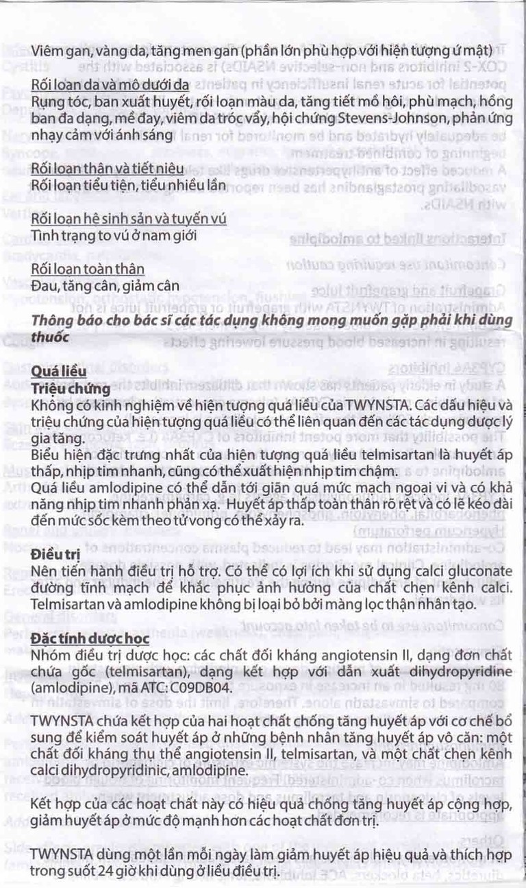 Thuốc Twynsta 80mg/5mg Boehringer điều trị tăng huyết áp vô căn (14 vỉ x 7 viên)