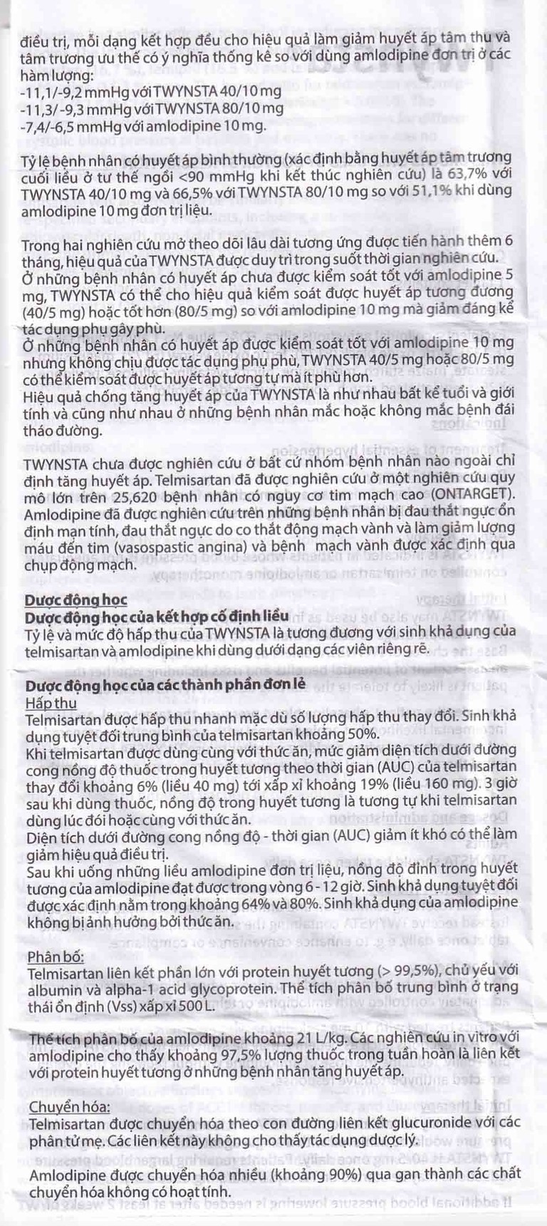 Thuốc Twynsta 80mg/5mg Boehringer điều trị tăng huyết áp vô căn (14 vỉ x 7 viên)