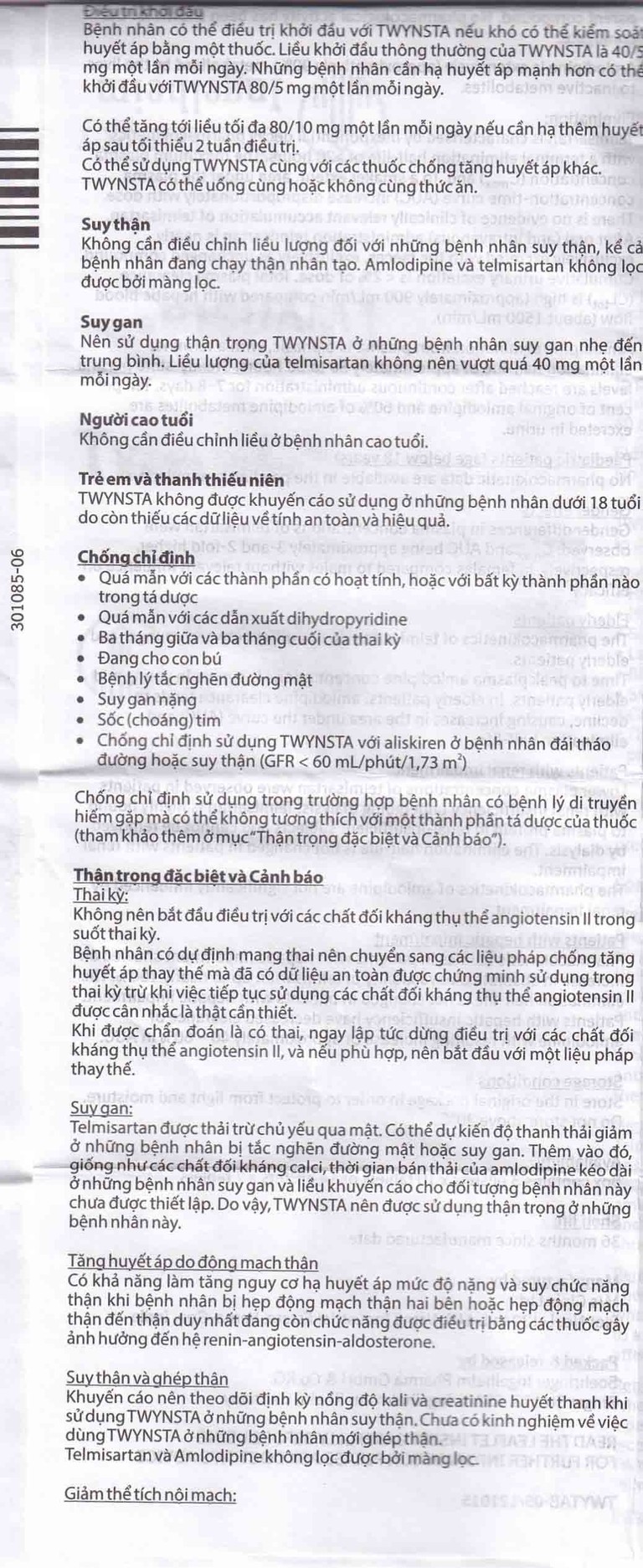 Thuốc Twynsta 40mg/5mg Boehringer điều trị tăng huyết áp vô căn (14 vỉ x 7 viên)