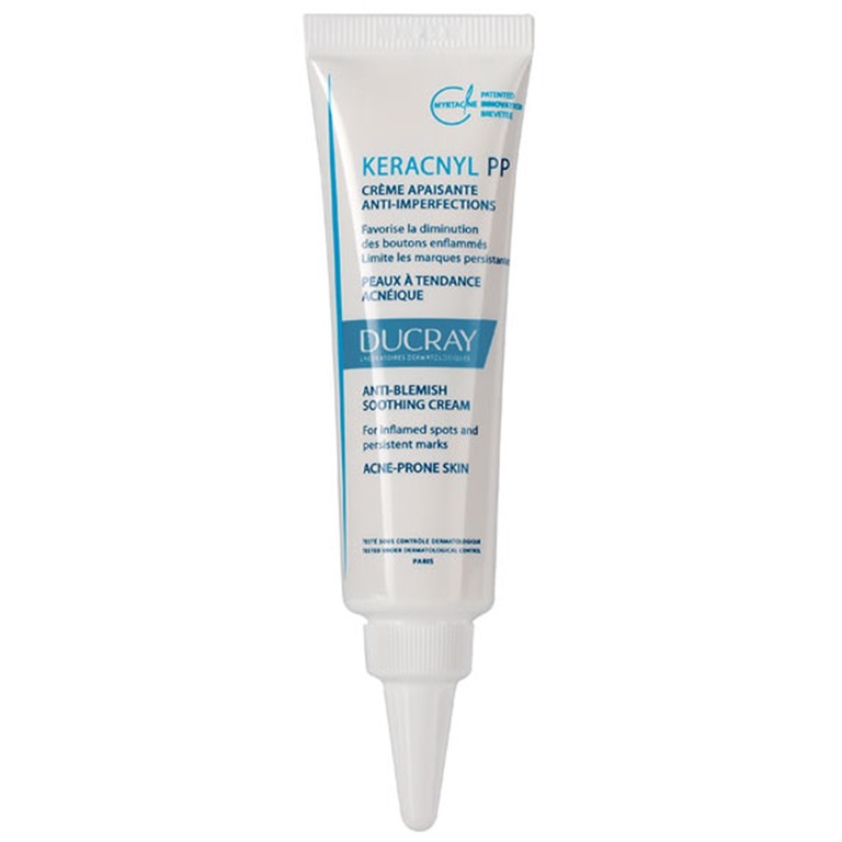 Kem bôi Ducray Keracnyl PP+ Anti-Blemish Cream kem làm mờ vết thâm (30ml)
