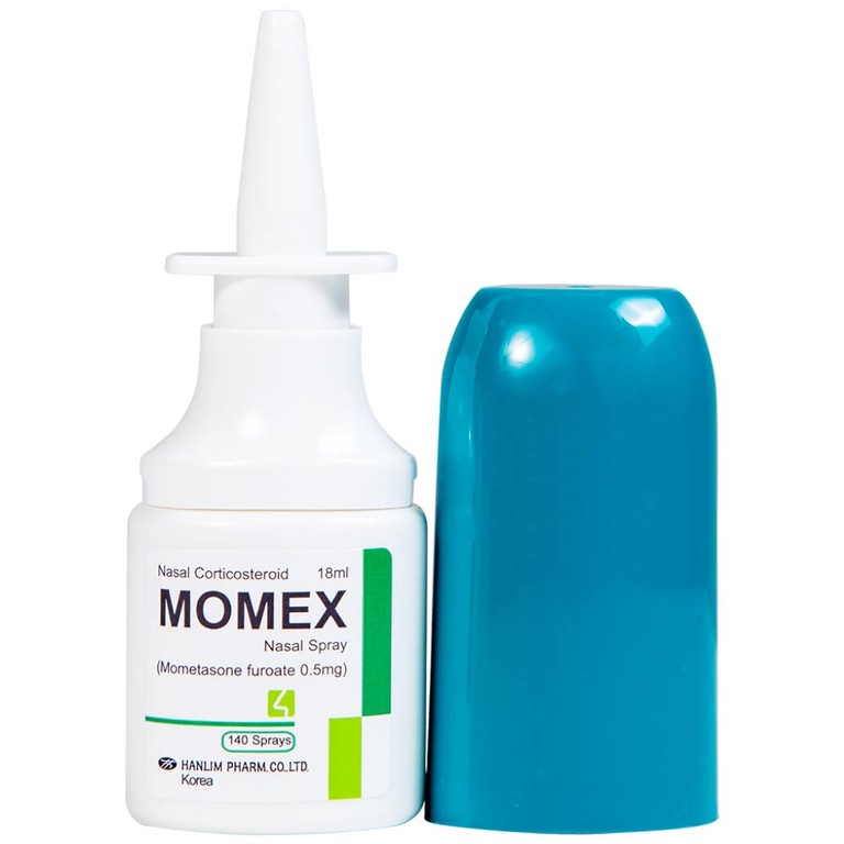 Hỗn dịch xịt mũi Momex Nasal Spray Hanlim điều trị viêm mũi theo mùa (18ml)