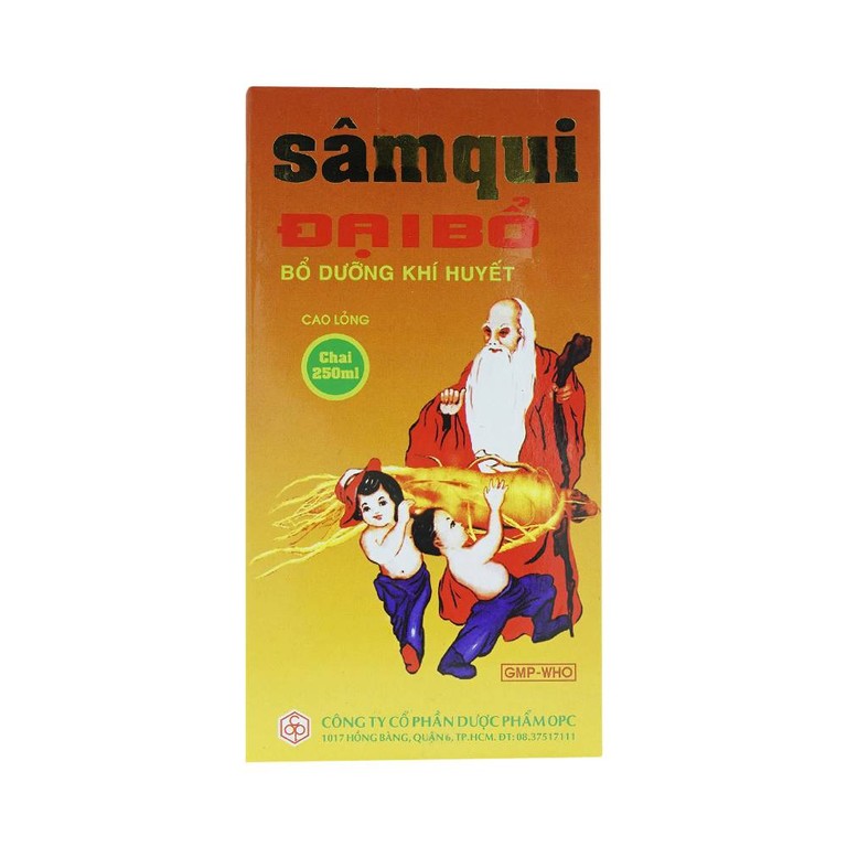 Siro Sâm Qui Đại Bổ OPC bổ dưỡng khí quyết (250ml)
