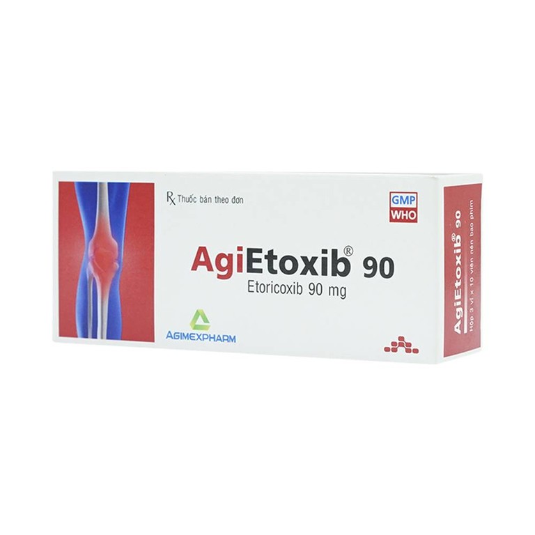 Thuốc Agietoxib 90 Agimexpharm điều trị viêm xương khớp (3 vỉ x 10 viên)