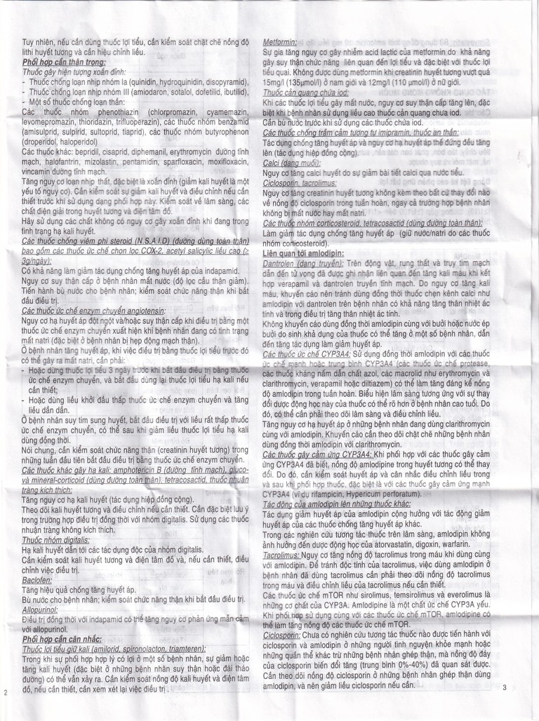 Thuốc Natrixam 1.5mg/5mg LES điều trị tăng huyết áp (30 viên)